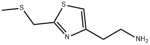 (2-{2-[(메틸티오)메틸]-1,3-티아졸-4-일}에틸)아민(SALTDATA:FREE) 구조식 이미지