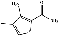 3-AMINO-4-METHYLTHIOPHENE-2-CARBOXAMIDE, 97% 구조식 이미지