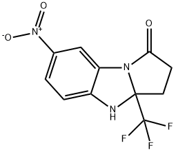 Methyl 5-(2-(trifluoroMethyl)-2,3-dihydro-1H-benzo[d IMidazol-2-yl)pentanoate 구조식 이미지