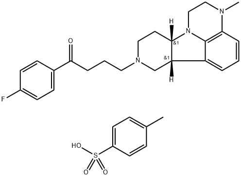 lumateperone (Tosylate) Structure