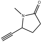 2-Pyrrolidinone,5-ethynyl-1-methyl-(9CI) Structure