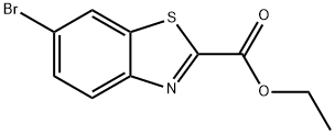 6-BroMo-2-벤조티아졸카르복실산에틸에스테르 구조식 이미지
