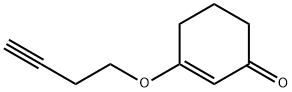 2-Cyclohexen-1-one,3-(3-butynyloxy)-(9CI) Structure