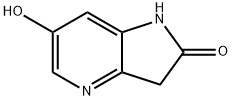 6-Hydroxy-4-aza-2-oxindole 구조식 이미지