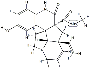 10-Hydroxyscandine Structure