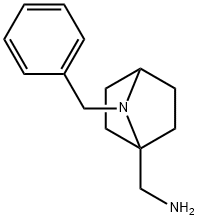 7-Benzyl-7-azabicyclo[2.2.1]heptane-1-methanamine 구조식 이미지