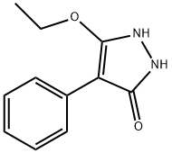 3H-Pyrazol-3-one,5-ethoxy-1,2-dihydro-4-phenyl-(9CI) 구조식 이미지