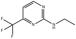 N-ethyl-4-trifluoromethylpyrimidin-2-amine Structure