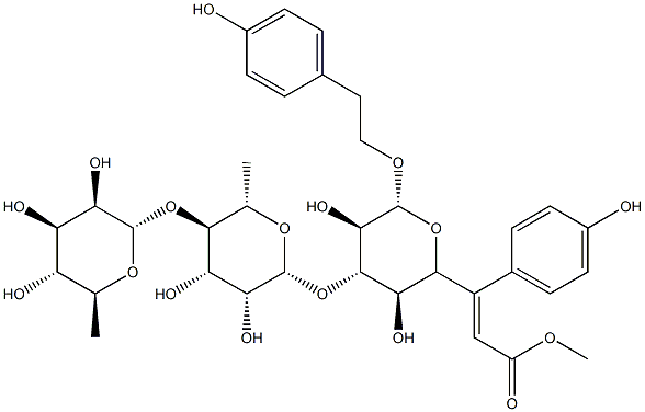 Ligupurpuroside C 구조식 이미지