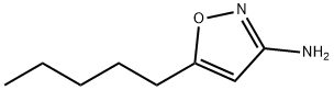 3-이속사졸라민,5-펜틸-(9CI) 구조식 이미지