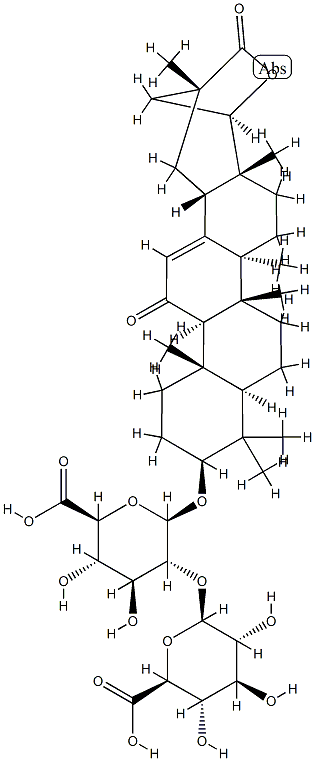 Licoricesaponin E2 구조식 이미지
