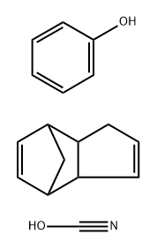 Phenol, polymer with 3a,4,7,7a-tetrahydro-4,7-methano-1H-indene, cyanate Structure