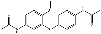 N-(4-(5-Acetamido-2-methoxyphenoxy)phenyl)acetamide) Structure