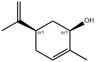 (Z)-carveol,2-methyl-5-(1-methylethenyl)-2-cyclohexen-1-ol,cis-mentha-1,8-dien-6-ol 구조식 이미지