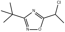 3-TERT-BUTYL-5-(1-CHLOROETHYL)-1,2,4-OXADIAZOLE Structure