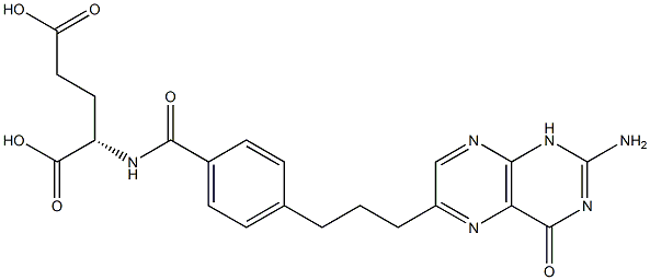 11-deazahomofolic acid Structure