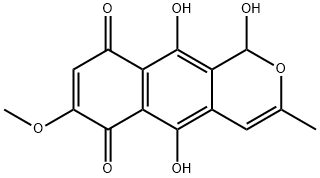 anhydrofusarubin lactol Structure