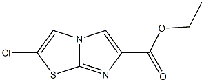 ethyl 2-chloroimidazo[2,1-b]thiazole-6-carboxylate 구조식 이미지