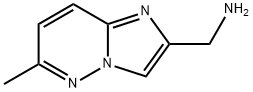 (6-methylimidazo[1,2-b]pyridazin-2-yl)methanamine Structure