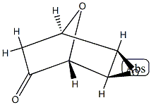 3,8-Dioxatricyclo[3.2.1.02,4]octan-6-one,  [1R-(1-alpha-,2-bta-,4-bta-,4-alpha-)]-  (9CI) Structure