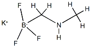 PotassiuMN-MethylaMino메틸트리플루오로보레이트 구조식 이미지