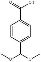 4-(Dimethoxymethyl)benzoic acid Structure
