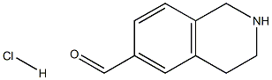 1,2,3,4-Tetrahydroisoquinoline-6-Carbaldehyde Hydrochloride(WX604273) 구조식 이미지