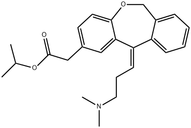 Olopatadine Isopropyl ester Hydrochloride Structure