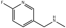 3-Pyridinemethanamine,6-fluoro-N-methyl-(9CI) Structure