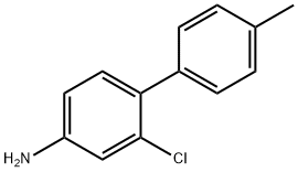 2-chloro-4′-methyl-biphenyl-4-ylamine Structure