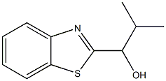 2-Benzothiazolemethanol,alpha-(1-methylethyl)-(9CI) Structure