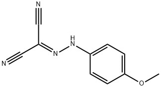 [2-(4-methoxyphenyl)hydrazinylidene]propanedinitrile Structure