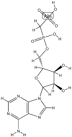 beta-methylene adenosine phosphosulfate Structure