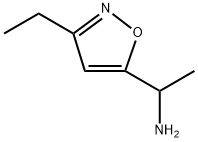 1-(3-ethyl-5-isoxazolyl)ethanamine(SALTDATA: HCl) 구조식 이미지