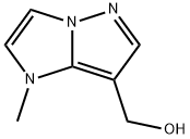 (1-메틸-1H-이미다조[1,2-b]피라졸-7-일)메탄올(염금데이터:무료) 구조식 이미지