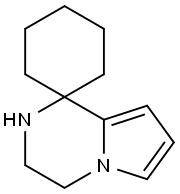 3',4'-dihydro-2'H-spiro[cyclohexane-1,1'-pyrrolo[1,2-a]pyrazine](SALTDATA: FREE) Structure