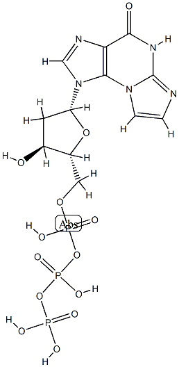 N(2),3-etheneodeoxyguanosine-5'-triphosphate Structure