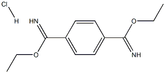 1,4-Benzenedicarboximidicacid, 1,4-diethyl ester, hydrochloride (1:2) Structure