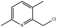 2-(chloromethyl)-3,6-dimethylpyridine Structure