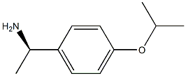 (1R)-1-(4-ISOPROPOXYPHENYL)ETHANAMINE 구조식 이미지