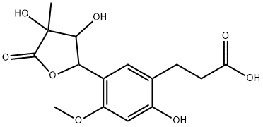 Secodihydro-hydraMicroMelin B Structure