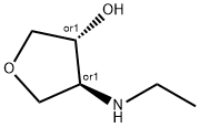 (3R,4S)-4-(ethylamino)tetrahydro-3-furanol(SALTDATA: FREE) Structure