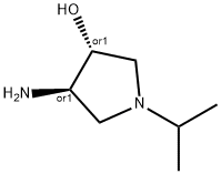 trans-4-amino-1-isopropyl-3-pyrrolidinol(SALTDATA: 2HCl) Structure