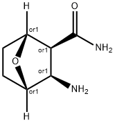 디엑소-3-아미노-7-옥사-비시클로[2.2.1]헵탄-2-카르복실산아미드 구조식 이미지