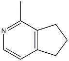 5H-시클로펜타[c]피리딘,6,7-디히드로-1-메틸-(9CI) 구조식 이미지