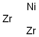 nickel, compound with zirconium (1:2) Structure