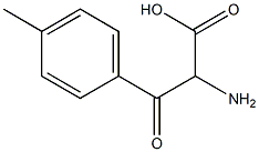 페닐알라닌,4-메틸–bta–옥소- 구조식 이미지