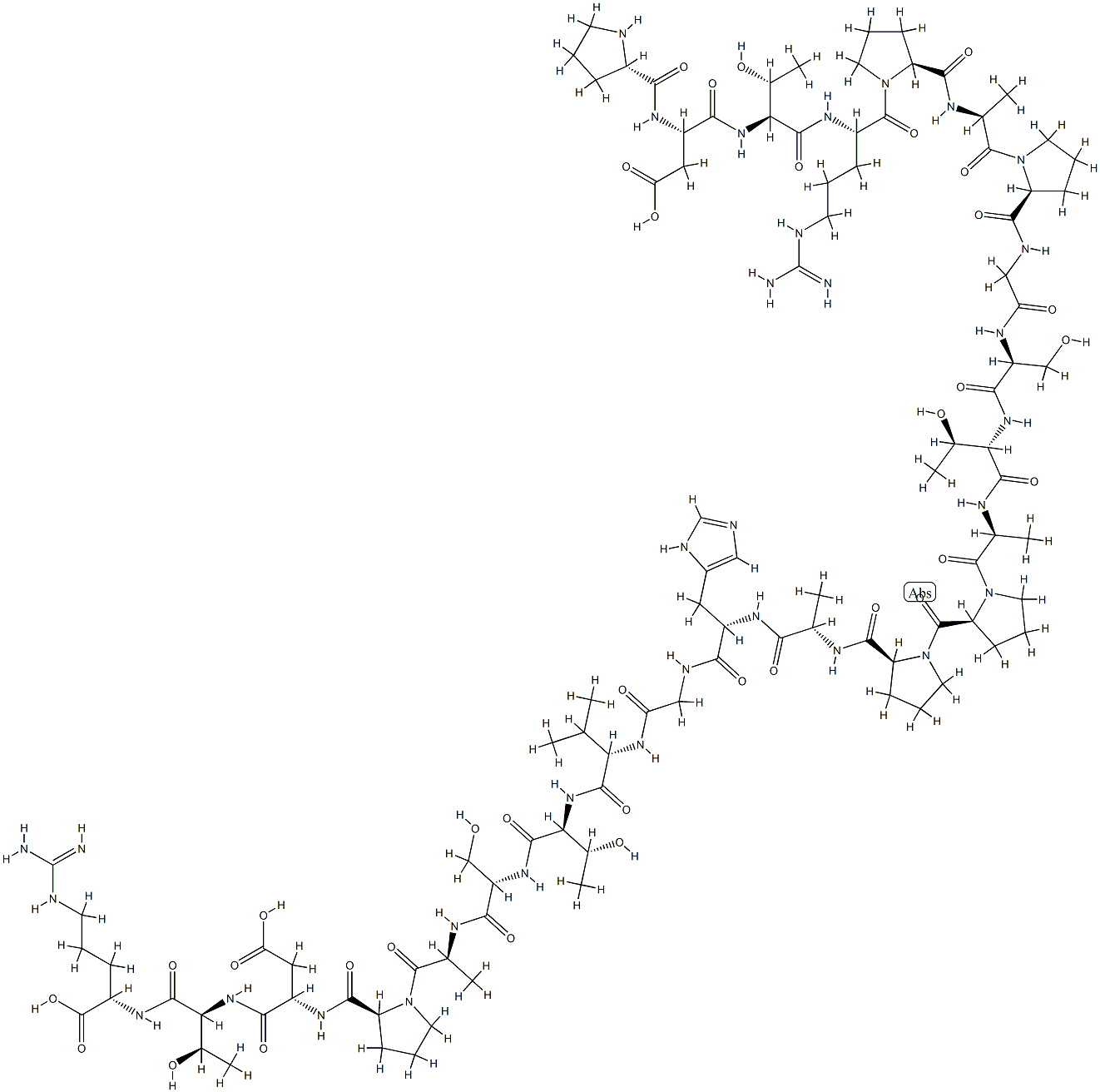 peptide p(1-24) Structure