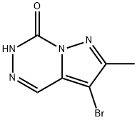 3-bromo-2-methylpyrazolo[1,5-d][1,2,4]triazin-7(6H)-one(SALTDATA: FREE) Structure