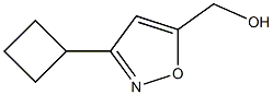 5-Isoxazolemethanol,3-cyclobutyl-(9CI) Structure